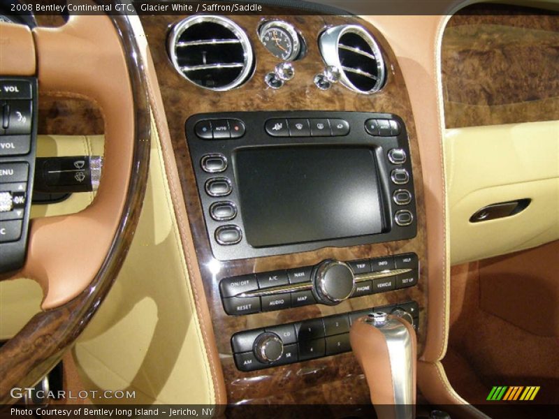 Glacier White / Saffron/Saddle 2008 Bentley Continental GTC