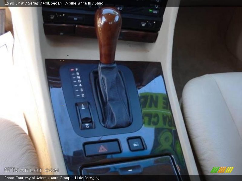 Alpine White III / Sand 1998 BMW 7 Series 740iL Sedan