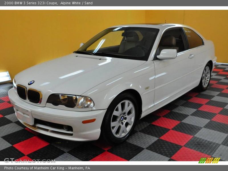 Alpine White / Sand 2000 BMW 3 Series 323i Coupe