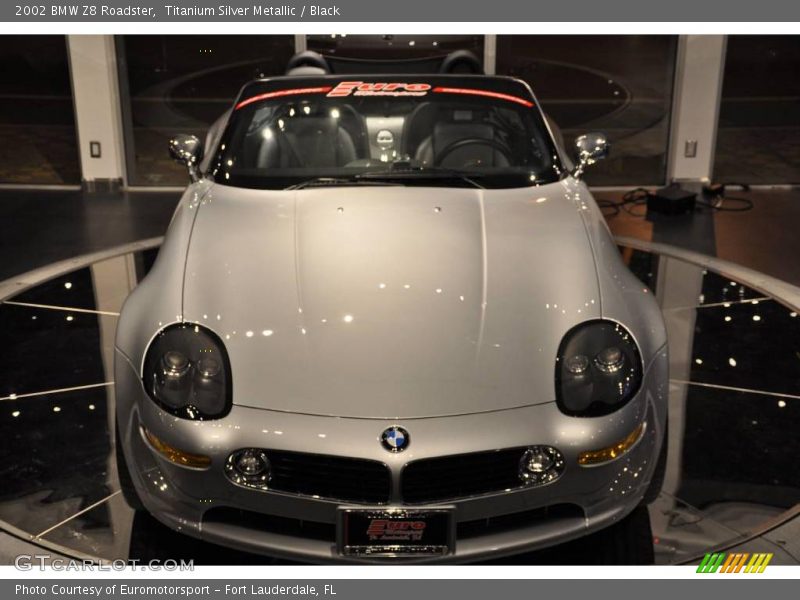Titanium Silver Metallic / Black 2002 BMW Z8 Roadster