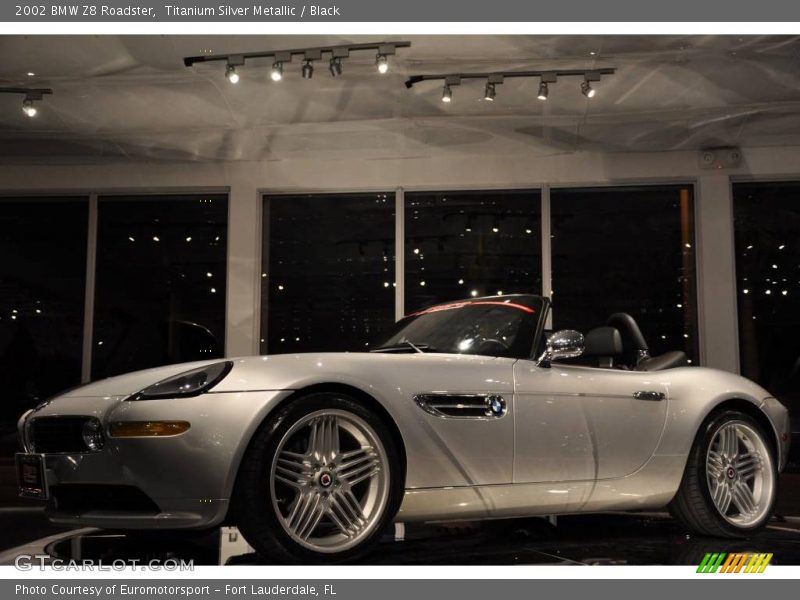 Titanium Silver Metallic / Black 2002 BMW Z8 Roadster