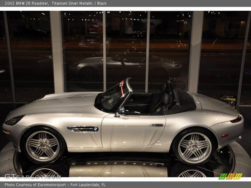 Titanium Silver Metallic / Black 2002 BMW Z8 Roadster