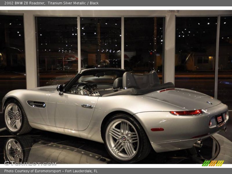 Titanium Silver Metallic / Black 2002 BMW Z8 Roadster