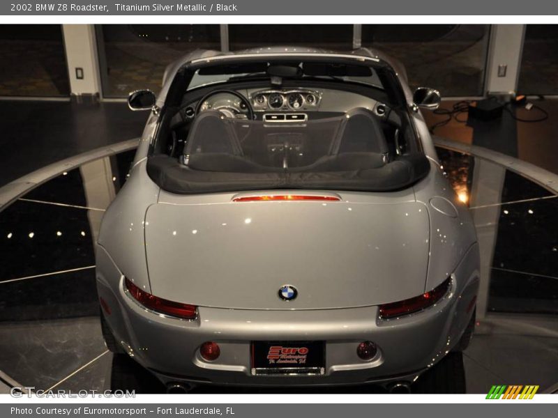 Titanium Silver Metallic / Black 2002 BMW Z8 Roadster