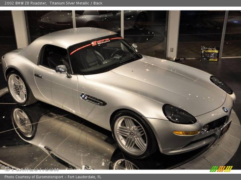 Titanium Silver Metallic / Black 2002 BMW Z8 Roadster