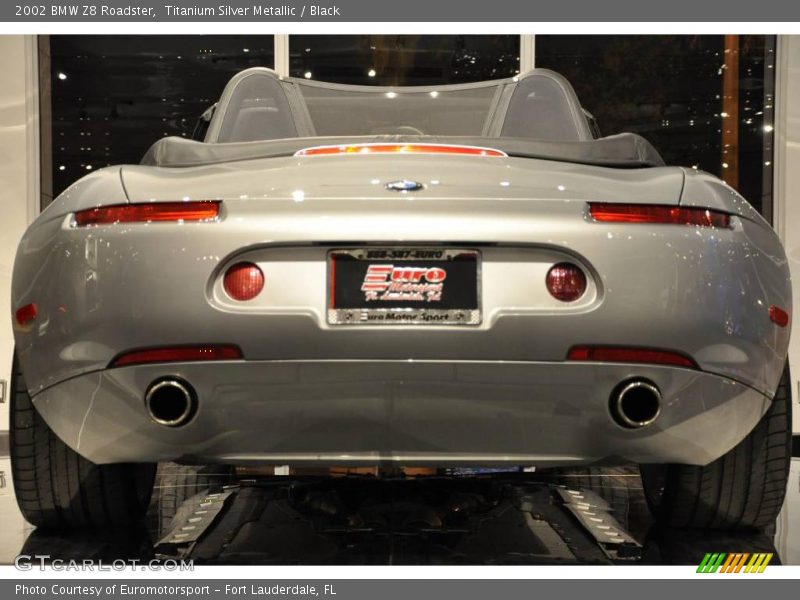 Titanium Silver Metallic / Black 2002 BMW Z8 Roadster