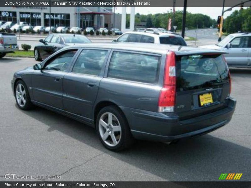 Titanium Gray Metallic / R Nordcap Black/Blue Metallic 2006 Volvo V70 R AWD