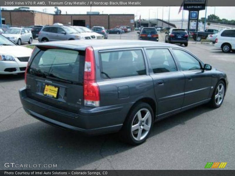 Titanium Gray Metallic / R Nordcap Black/Blue Metallic 2006 Volvo V70 R AWD
