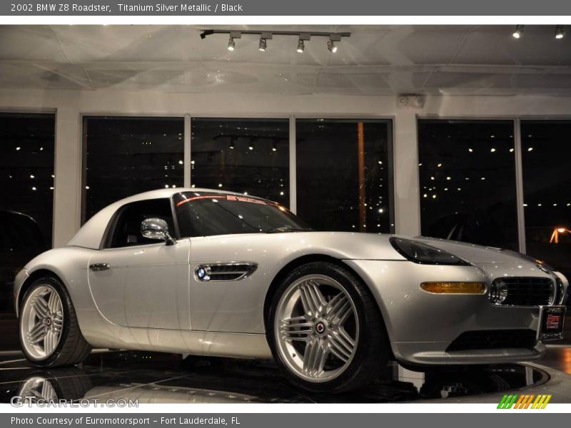 Titanium Silver Metallic / Black 2002 BMW Z8 Roadster