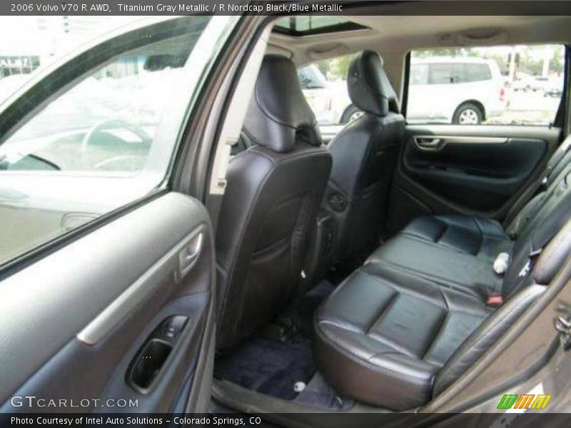 Titanium Gray Metallic / R Nordcap Black/Blue Metallic 2006 Volvo V70 R AWD