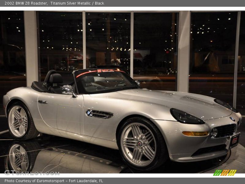 Titanium Silver Metallic / Black 2002 BMW Z8 Roadster