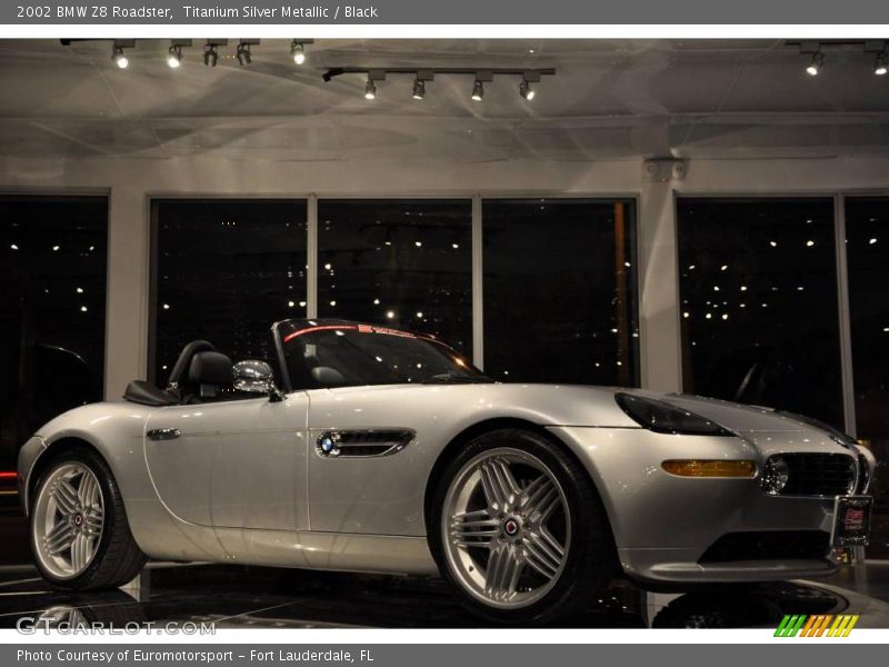 Titanium Silver Metallic / Black 2002 BMW Z8 Roadster