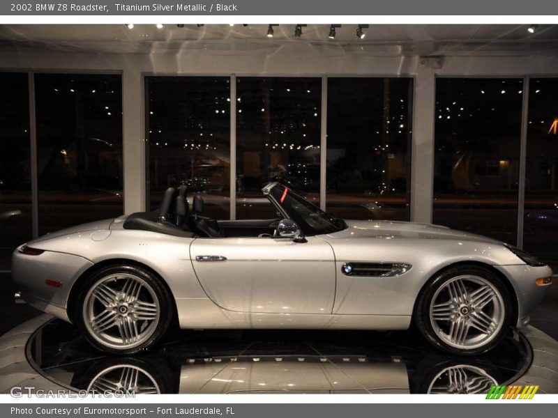 Titanium Silver Metallic / Black 2002 BMW Z8 Roadster