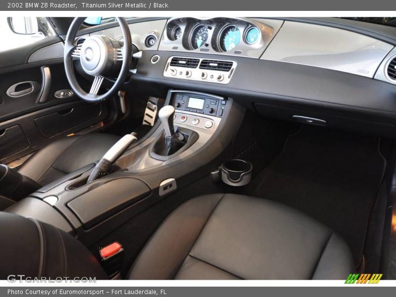 Titanium Silver Metallic / Black 2002 BMW Z8 Roadster