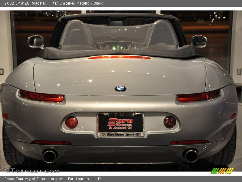 Titanium Silver Metallic / Black 2002 BMW Z8 Roadster