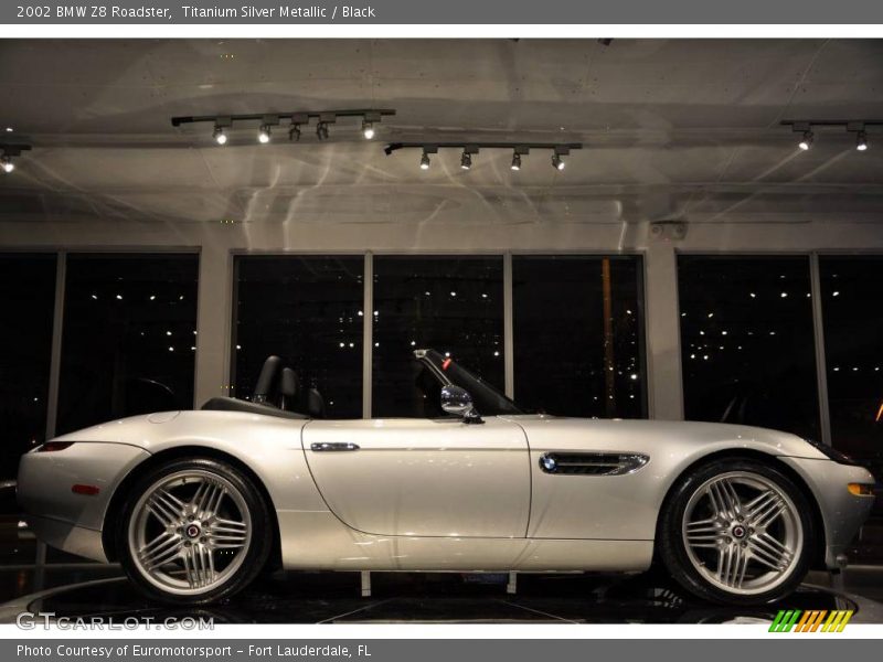 Titanium Silver Metallic / Black 2002 BMW Z8 Roadster