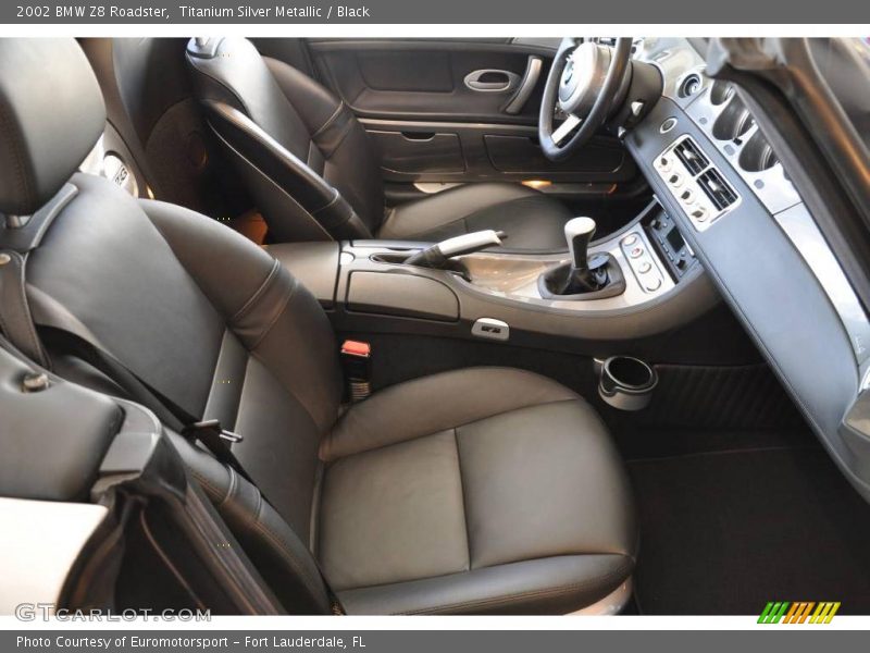 Titanium Silver Metallic / Black 2002 BMW Z8 Roadster