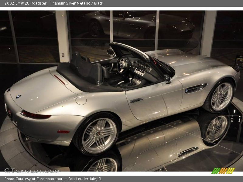 Titanium Silver Metallic / Black 2002 BMW Z8 Roadster