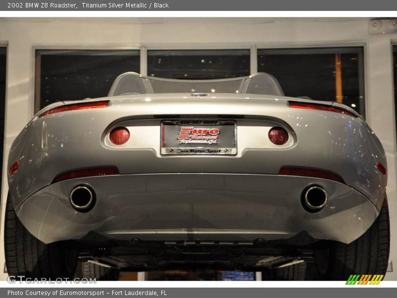 Titanium Silver Metallic / Black 2002 BMW Z8 Roadster