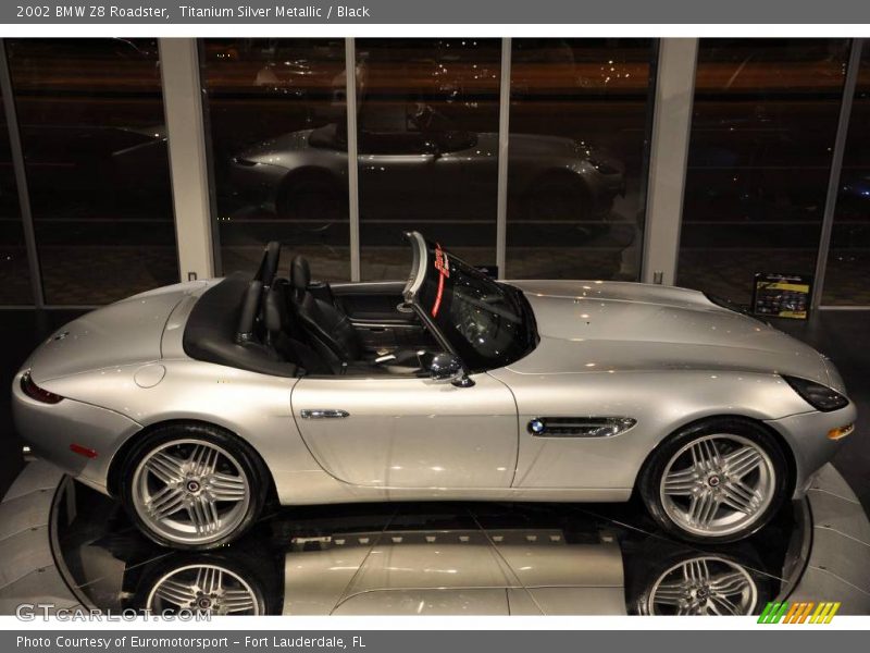 Titanium Silver Metallic / Black 2002 BMW Z8 Roadster