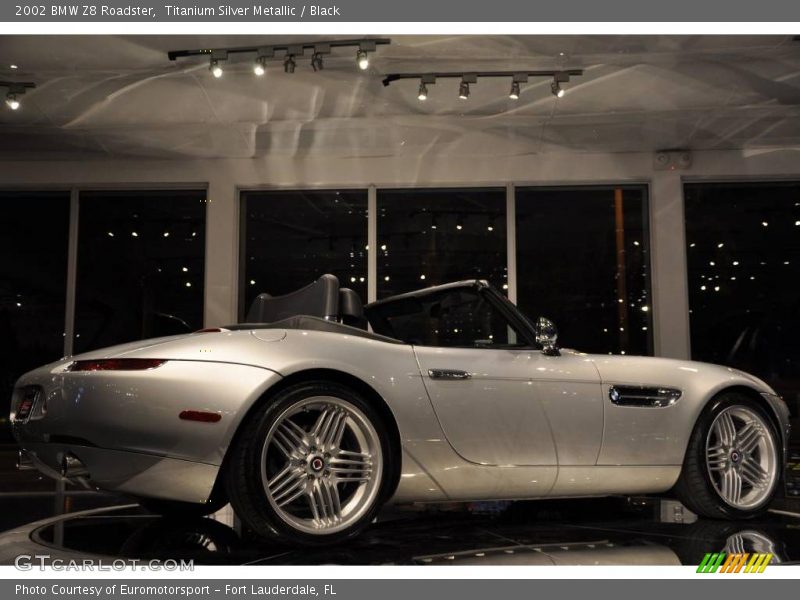 Titanium Silver Metallic / Black 2002 BMW Z8 Roadster