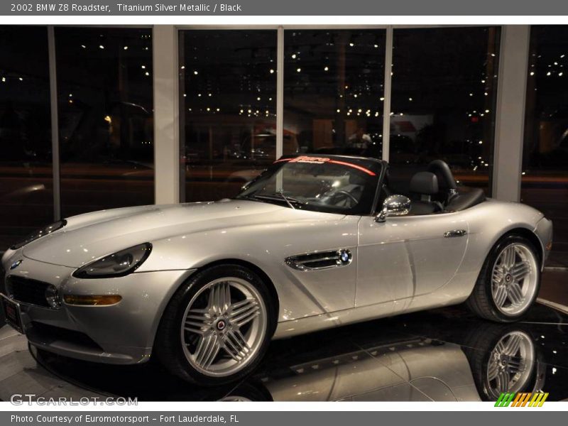 Titanium Silver Metallic / Black 2002 BMW Z8 Roadster