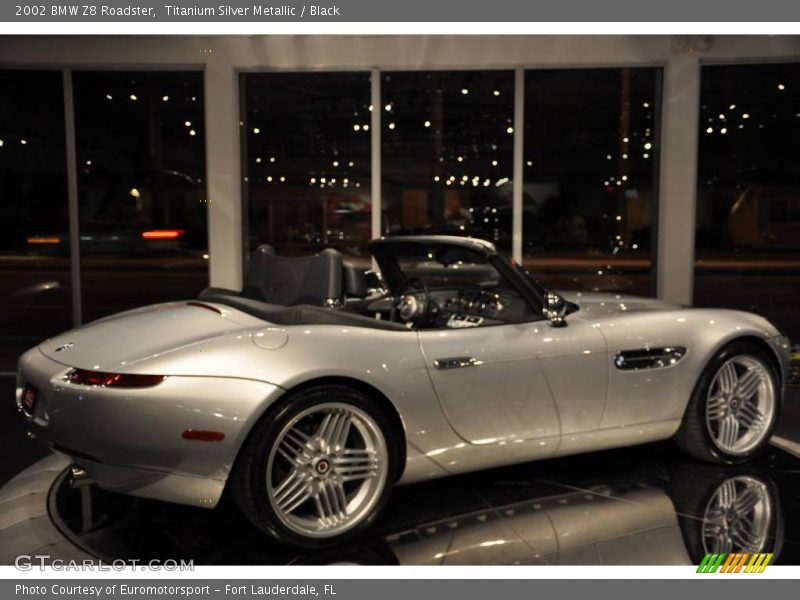 Titanium Silver Metallic / Black 2002 BMW Z8 Roadster