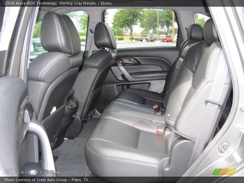 Sterling Gray Metallic / Ebony 2008 Acura MDX Technology