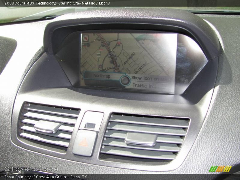 Sterling Gray Metallic / Ebony 2008 Acura MDX Technology