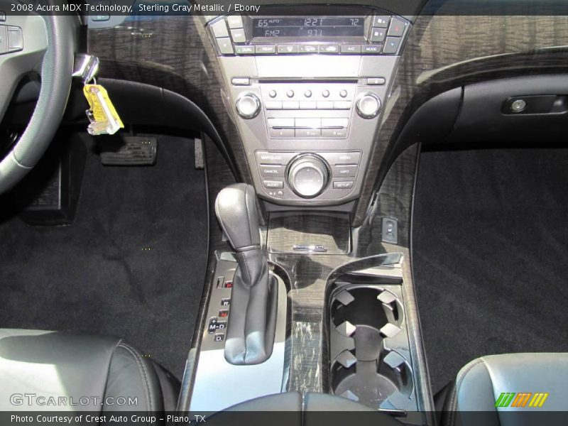 Sterling Gray Metallic / Ebony 2008 Acura MDX Technology