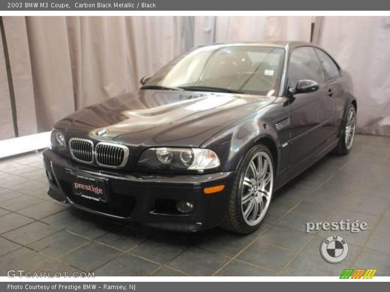 Carbon Black Metallic / Black 2003 BMW M3 Coupe