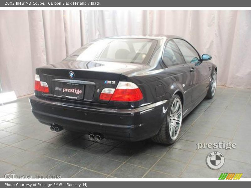 Carbon Black Metallic / Black 2003 BMW M3 Coupe