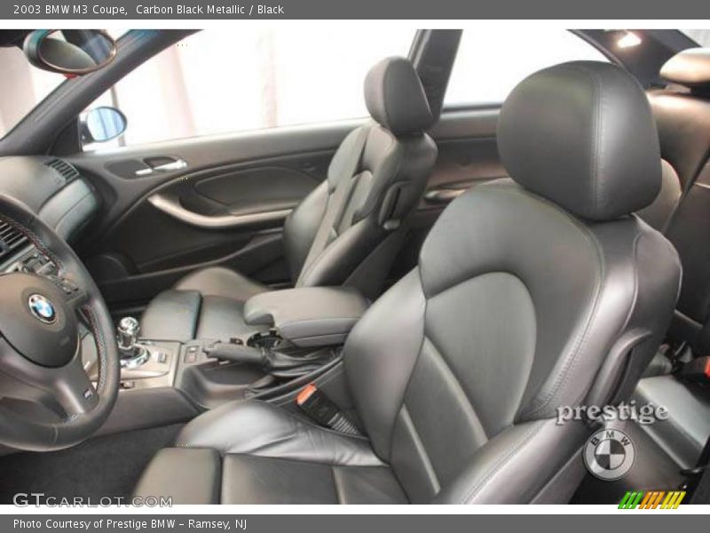 Carbon Black Metallic / Black 2003 BMW M3 Coupe