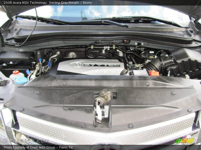 Sterling Gray Metallic / Ebony 2008 Acura MDX Technology