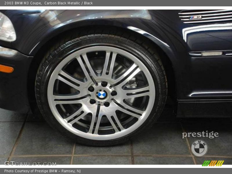 Carbon Black Metallic / Black 2003 BMW M3 Coupe