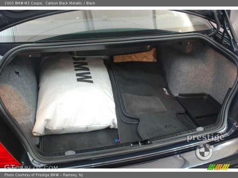 Carbon Black Metallic / Black 2003 BMW M3 Coupe
