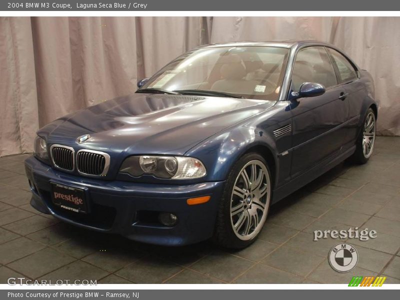 Laguna Seca Blue / Grey 2004 BMW M3 Coupe
