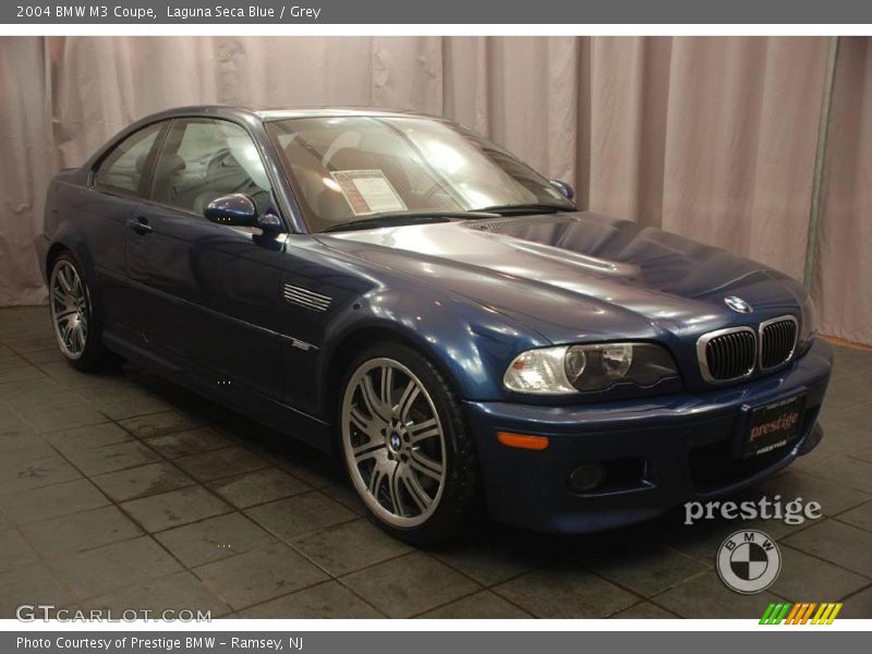 Laguna Seca Blue / Grey 2004 BMW M3 Coupe