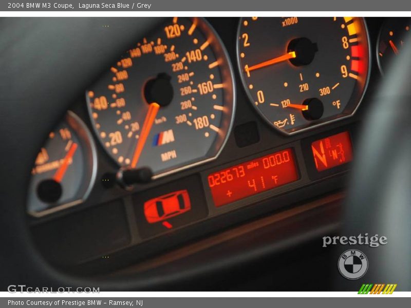 Laguna Seca Blue / Grey 2004 BMW M3 Coupe