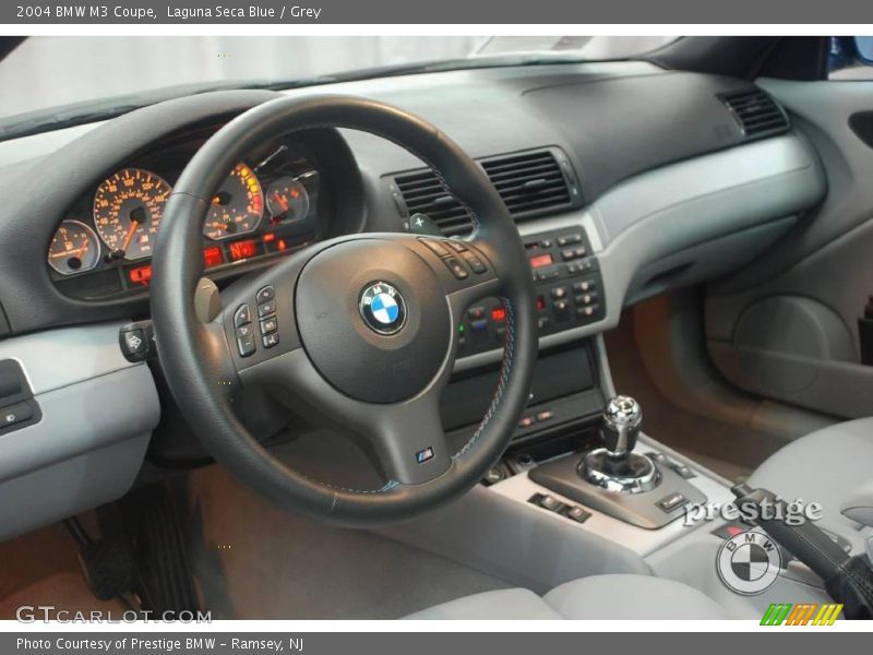 Laguna Seca Blue / Grey 2004 BMW M3 Coupe