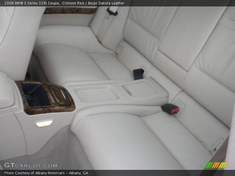 Crimson Red / Beige Dakota Leather 2008 BMW 3 Series 328i Coupe