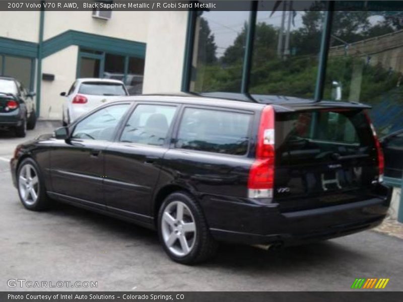 Black Sapphire Metallic / R Gobi Sand Metallic 2007 Volvo V70 R AWD