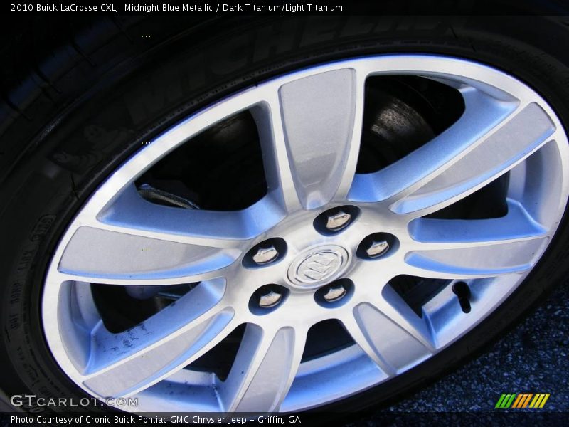 Midnight Blue Metallic / Dark Titanium/Light Titanium 2010 Buick LaCrosse CXL