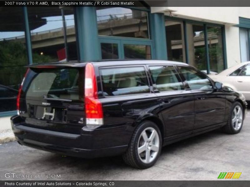 Black Sapphire Metallic / R Gobi Sand Metallic 2007 Volvo V70 R AWD