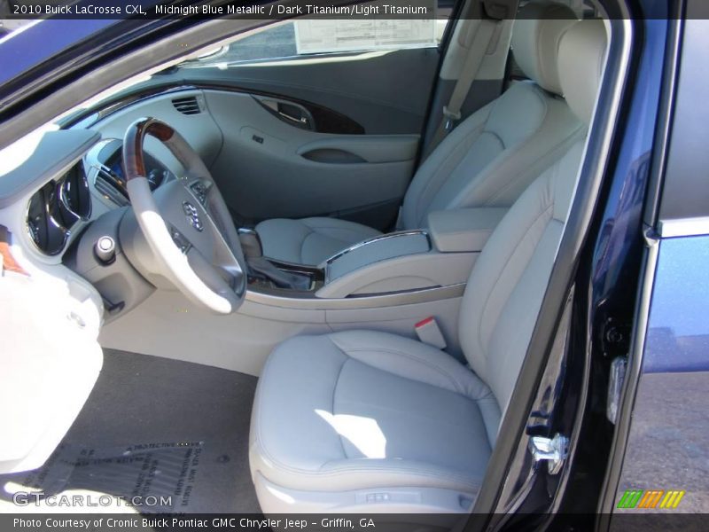 Midnight Blue Metallic / Dark Titanium/Light Titanium 2010 Buick LaCrosse CXL