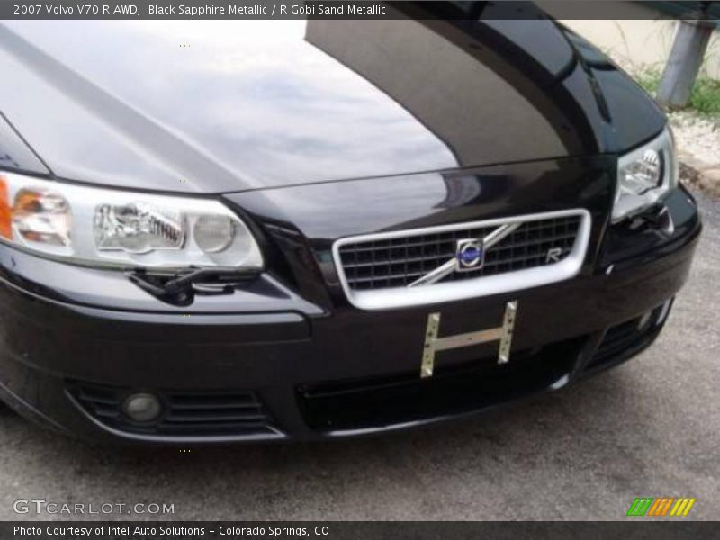 Black Sapphire Metallic / R Gobi Sand Metallic 2007 Volvo V70 R AWD