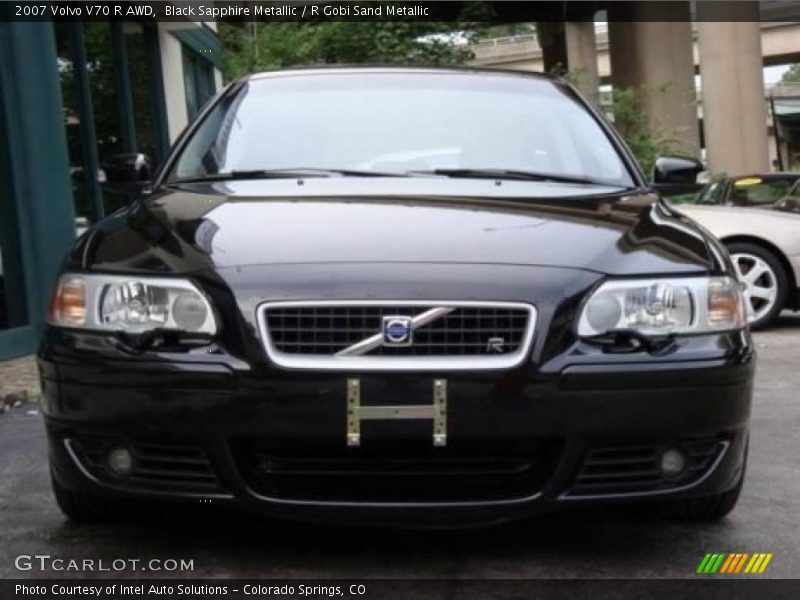 Black Sapphire Metallic / R Gobi Sand Metallic 2007 Volvo V70 R AWD