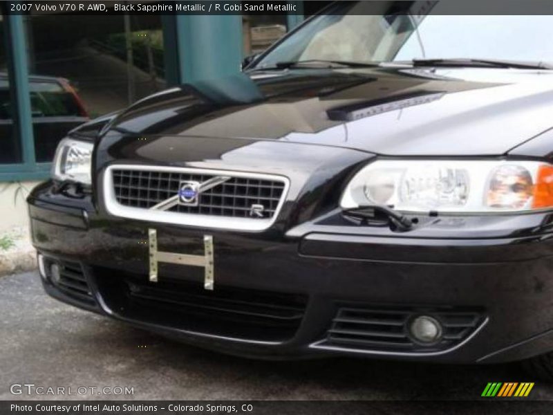 Black Sapphire Metallic / R Gobi Sand Metallic 2007 Volvo V70 R AWD