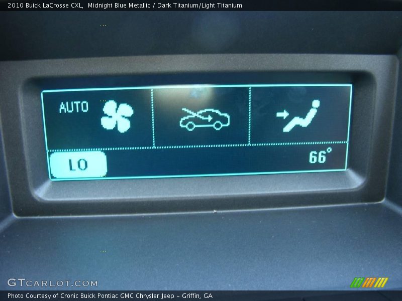 Midnight Blue Metallic / Dark Titanium/Light Titanium 2010 Buick LaCrosse CXL