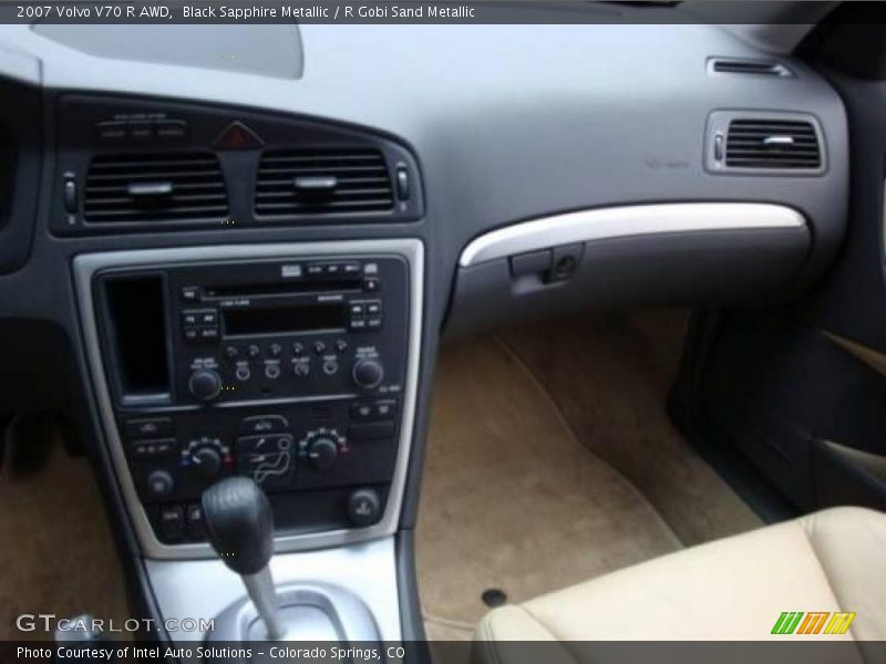 Black Sapphire Metallic / R Gobi Sand Metallic 2007 Volvo V70 R AWD
